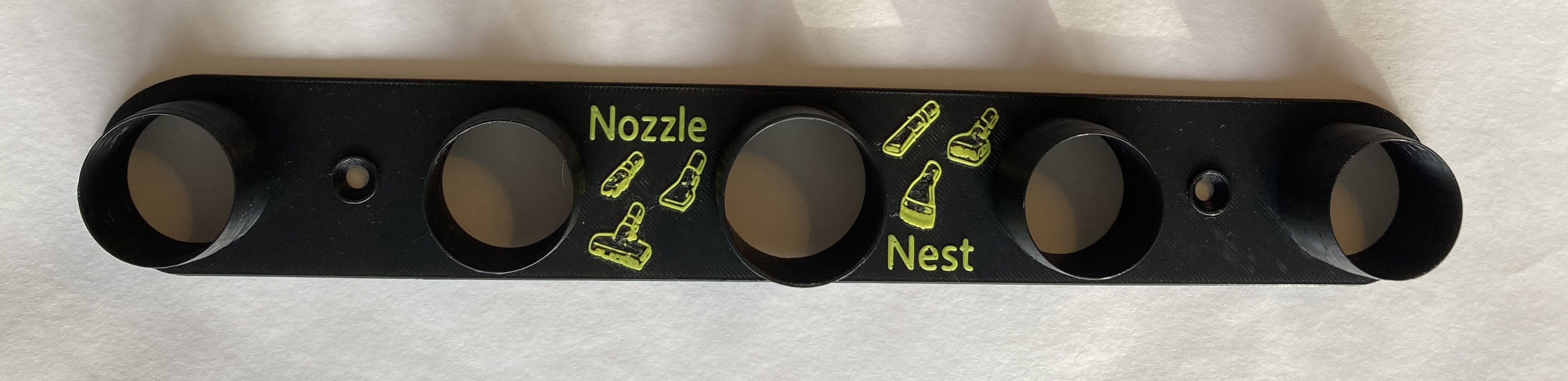 NN00 flat mount with nozzles fitted